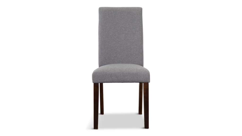bistro dining chair dark grey front